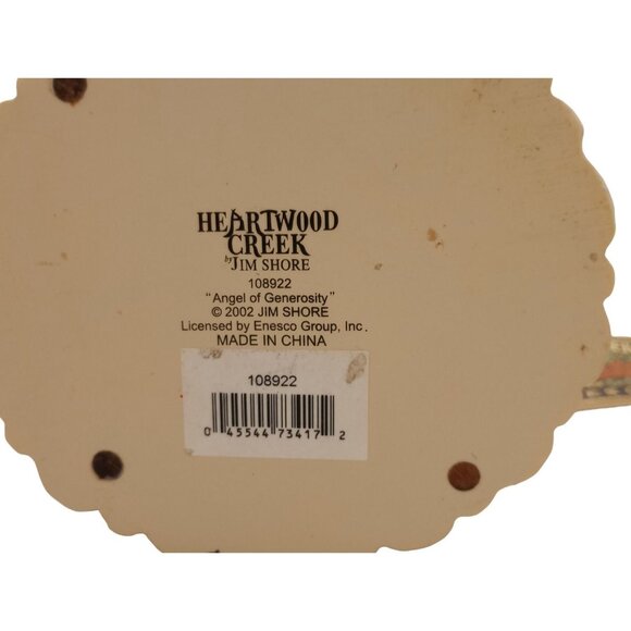 Jim Shore Angel of Generosity Heartwood Creek Enesco Group B108922 Vintage 2002 - Picture 9 of 13